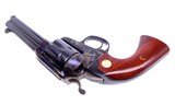 Boxed Cimarron SAA Bisley 45 COLTRevolver with 4 3/4” Barrel Color Case Hardened Blued Walnut Grips Hard 2 Find - 12 of 15