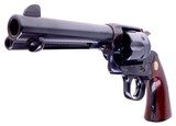 Boxed Cimarron SAA Bisley 45 COLTRevolver with 4 3/4” Barrel Color Case Hardened Blued Walnut Grips Hard 2 Find - 3 of 15