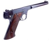 Pre-WWII High Standard Hi-Standard Model E .22 Target Pistol with a 6 3/4” Bull Barrel with Original Grips Very Fine AMN - 7 of 18