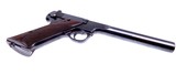 Pre-WWII High Standard Hi-Standard Model E .22 Target Pistol with a 6 3/4” Bull Barrel with Original Grips Very Fine AMN - 16 of 18