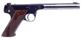 Pre-WWII High Standard Hi-Standard Model E .22 Target Pistol with a 6 3/4” Bull Barrel with Original Grips Very Fine AMN - 8 of 18