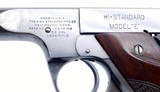 Pre-WWII High Standard Hi-Standard Model E .22 Target Pistol with a 6 3/4” Bull Barrel with Original Grips Very Fine AMN - 18 of 18