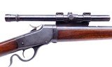 RARE Winchester Model 1885 Low Wall Takedown Rifle in .22 WCF with Factory Letter Winchester Tool Ammunition Mfd 1911 - 4 of 19