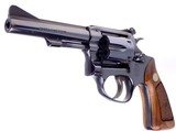 Gorgeous Smith & Wesson Model 34-1 1953 .22/32 Kit Gun .22 L.R. Revolver with a 4" Barrel Mfd in 1977 In Original Box - 3 of 17