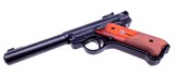 ANIB Ruger MKIV Semi Automatic .22 Target Pistol with 5.5” Target Barrel Volquartsen Trigger Sear Kit 5X Magazines - 9 of 15