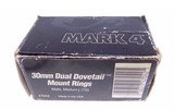 NIB U.S.A. Manufactured Leupold MARK 4 30mm Matte Finish Dual Dovetail Scope Rings - 2 of 3