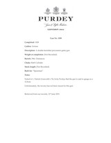 SCARCE J Purdey of London 12 Ga Double Barreled Percussion Muzzleloader Shotgun from 1828 W/Letter - 2 of 18