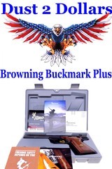 BOXED Browning Buckmark Plus .22 LR Semi Automatic Pistol Laminated Rosewood Grips 3X Magazines - 1 of 14