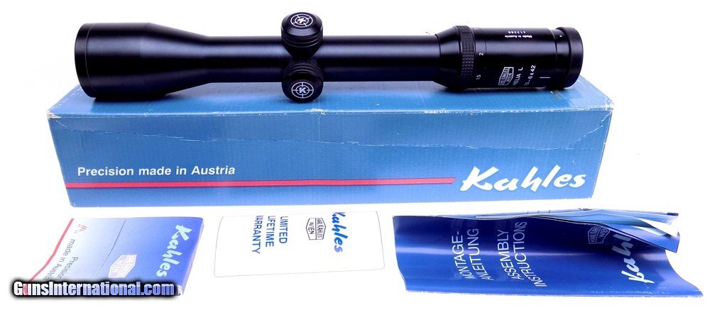 Kahles Helia 5 hunting scopes