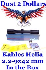 NICE Kahles Helia L 2.2-9x42 mm Rifle Scope with Plex Reticule 30mm Tube with Original Box 397806 - 1 of 7