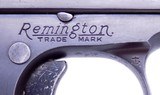 Refinished Type 3 Remington Model 51 Semi Auto Pistol Chambered in .32 ACP 7.65mm Made in July 1926 - 13 of 17