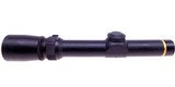 Clean Leupold VARI-X III 1.5-5x Rifle Scope with a Matte Finish and Butler Creek Pop-Up Covers Mint Optics - 2 of 6