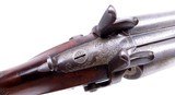 RARE William Powell & Son Birmingham 12 Bore Pinfire Top Lift Lever Double Shotgun from 1869 with Factory Letter - 18 of 20