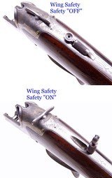 RARE Thieme & Schlegelmilch Nimrod Combination Gun 16 Gauge over 8x72JR with Wing Safety and Tang Sight - 18 of 20