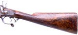 RARE Joseph Towl of Boston Lincolnshire 12 Ga Double Barrel Pinfire Converted to Center Fire Shotgun 1850's - 9 of 20