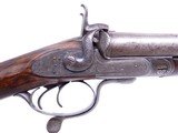 RARE Joseph Towl of Boston Lincolnshire 12 Ga Double Barrel Pinfire Converted to Center Fire Shotgun 1850's - 3 of 20