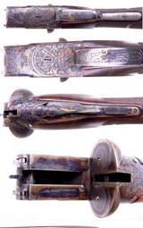Restored Ithaca Knick Grade 5E 12 Ga Engraved Double 30" Ejectors ST BF for Von Lengerke & Antoine 1928 - 4 of 12