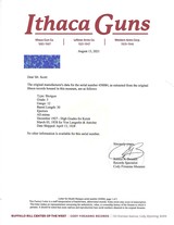 Restored Ithaca Knick Grade 5E 12 Ga Engraved Double 30" Ejectors ST BF for Von Lengerke & Antoine 1928 - 3 of 12