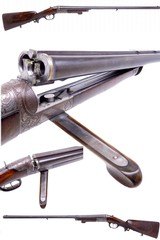 RARE Wilhelm Collath Engraved Underlever Cape Gun 12 Gauge by 11mm from the 1900’s Excellent Bores - 9 of 9