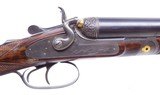 RARE Presentation 20 Gauge Houllier Blanchard Top Lever Double Barrel Shotgun Fluid Steel Barrels from 1887 - 3 of 19
