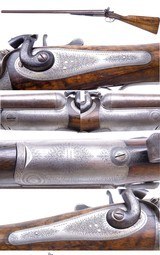 1872 J Purdey Toplever Island Lock Hammer 12 Ga Double Game Gun with Factory Letter Nitro Proofed - 19 of 20