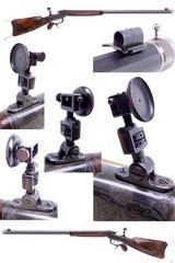 GORGEOUS Custom Engraved Marlin Ballard #6 Schuetzen Style Rifle with #5 Pope Barrel DST in 38-55 - 19 of 19