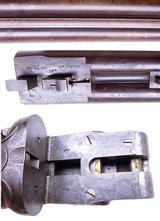 Damaged James Purdey London 12 Ga Double Top Lever Hammers 30” Damascus 1880 for Sir William Eden - 20 of 20