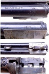 Engraved 1920’s German Double 20 Ga Shotgun Marked Alb Weiss Kulmbach, Bavaria Excellent Bores - 19 of 20