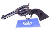 PRISTINE Colt .22 Single Action Peacemaker 4 3/8” Blued – Case Colored Revolver made in 1976 - 16 of 16