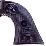PRISTINE Colt .22 Single Action Peacemaker 4 3/8” Blued – Case Colored Revolver made in 1976 - 10 of 16
