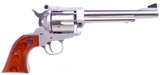 Gorgeous Ruger New Model Stainless Blackhawk SA .357 Magnum Revolver Made in 2009 W/Galco Holster - 8 of 14