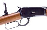 Winchester Model 1892 Short Rifle Chambered in .44 Magnum with Original Box with Marble’s Tang Sight - 4 of 19