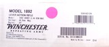 Winchester Model 1892 Short Rifle Chambered in .44 Magnum with Original Box with Marble’s Tang Sight - 2 of 19
