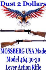 Gorgeous MOSSBERG U.S.A. Made Model 464 Angle Eject 30-30 Winchester Lever Action Rifle - 1 of 18