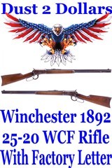 Winchester Model 1892 Lever Action Rifle Chambered in 25-20 W.C.F. that was manufactured in 1901 - 1 of 19