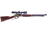 LIKE NEW USA Made Henry Repeating Arms Model H024-4570 Side Gate Loading Lever Action Rifle in 45-70 - 2 of 19