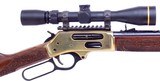 LIKE NEW USA Made Henry Repeating Arms Model H024-4570 Side Gate Loading Lever Action Rifle in 45-70 - 4 of 19