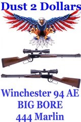 NICE Winchester Model 94 94AE Angle Eject 6B Rifle Chambered in .444 Marlin with a Vortex Scope - 1 of 15