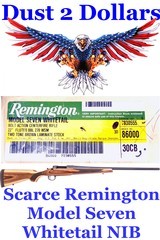Very Scarce New In The Box Remington Model Seven 7 Whitetail Limited Edition Rifle .270 WSM 2007 - 1 of 18