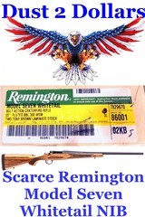 Very Scarce New In The Box Remington Model Seven 7 Whitetail Limited Edition Rifle .300 WSM 2007 - 1 of 18