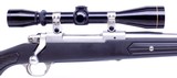 Gorgeous Ruger M77 MARK II All Weather Synthetic Zytel Skeleton Boat Paddle Stock 270 Win Leupold Scope - 4 of 15