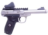 Like New Smith & Wesson S&W SW22 Victory 22 Long Rifle Semi Auto Pistol with a 6 MOA Viper Sight In Box - 8 of 9