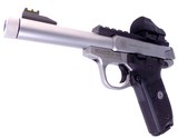 Like New Smith & Wesson S&W SW22 Victory 22 Long Rifle Semi Auto Pistol with a 6 MOA Viper Sight In Box - 4 of 9