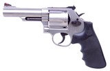 5-Shot Smith & Wesson S&W Combat Magnum Model 69 4 1/4 Inch SA/DA Revolver Chambered in .44 Magnum - 2 of 8