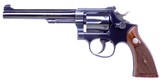 Gorgeous Smith & Wesson K-22 Masterpiece 5-Screw Postwar 3rd Model Pre-17 6 Inch Revolver Mfd 1952 AMN - 2 of 18
