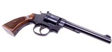 Gorgeous Smith & Wesson K-22 Masterpiece 5-Screw Postwar 3rd Model Pre-17 6 Inch Revolver Mfd 1952 AMN - 11 of 18