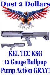 VERY CLEAN KEL TEC Kel-Tec KSG Series 12 Gauge Bullpup Pump Action Shotgun 7+7 Gray - 1 of 11