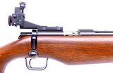 Very Nice Kimber of Oregon Model 82 Government Heavy Barrel Single Shot Bolt Action .22 LR Rifle With Sights - 3 of 15
