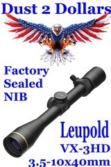 NEW IN BOX Leupold Gold Ring VX-3HD 3.5-10x40mm Matte Finish Rifle Scope with Duplex CDS-ZL 180617 - 1 of 6