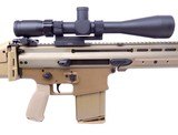 Very Fine FN HERSTAL SCAR 17S FDE 7.62X51 Semi Auto Rifle Several Upgrades NRCH Geissele Sightron - 9 of 20